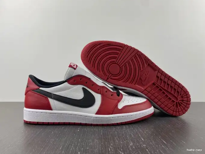 Rep Husky Low Jordan Air Chicago Retro 1 705329-600 0517
